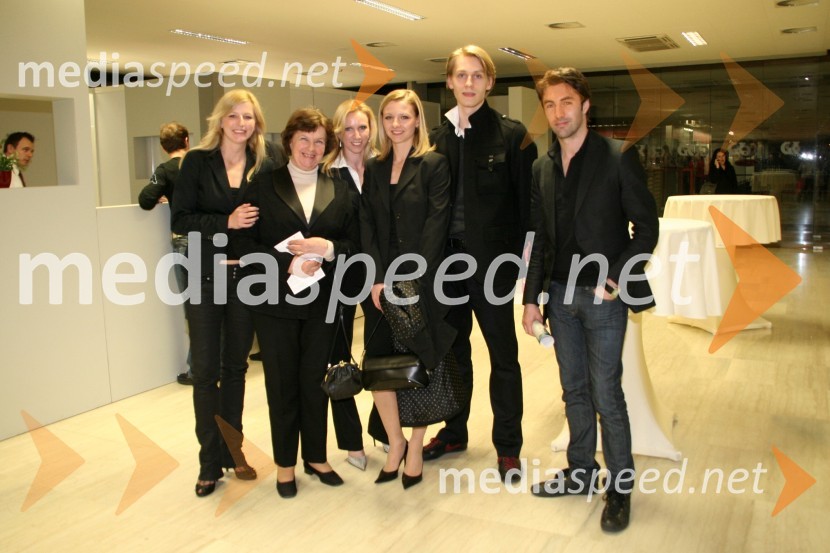 Pia Mlekuš, balerina, Breda Pugelj Otrin, Ines Petek, balerina, ..., Sytze Jan Luske, baletnik in Edward Clug, baletnik, koreograf in vodja baleta SNG MariborZaključek 1. baletnih dnevov - Gala koncert baletnih zvezd, SNG Opera in balet Ljubljana