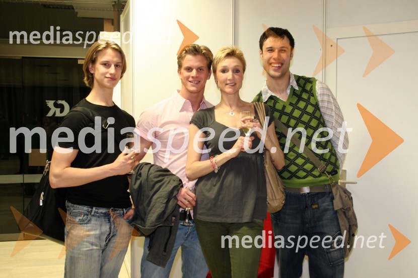 Lucah Jerkander, baletnik, Lukas Zuschlag, baletnik, Ilja Louwen, balerina in Leo Mujić, baletnikZaključek 1. baletnih dnevov - Gala koncert baletnih zvezd, SNG Opera in balet Ljubljana