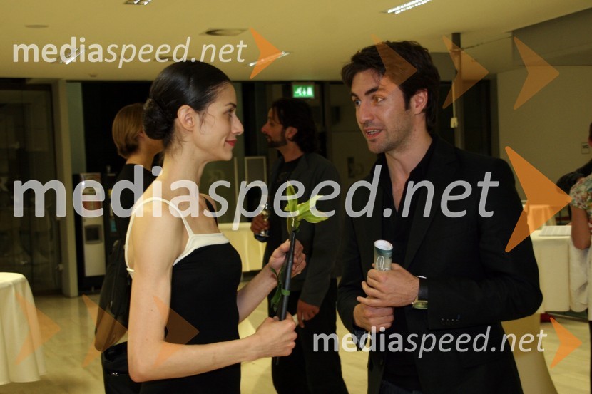 Bojana Nenadović Otrin, balerina in Edward Clug, baletnik, koreograf in vodja baleta SNG MariborZaključek 1. baletnih dnevov - Gala koncert baletnih zvezd, SNG Opera in balet Ljubljana