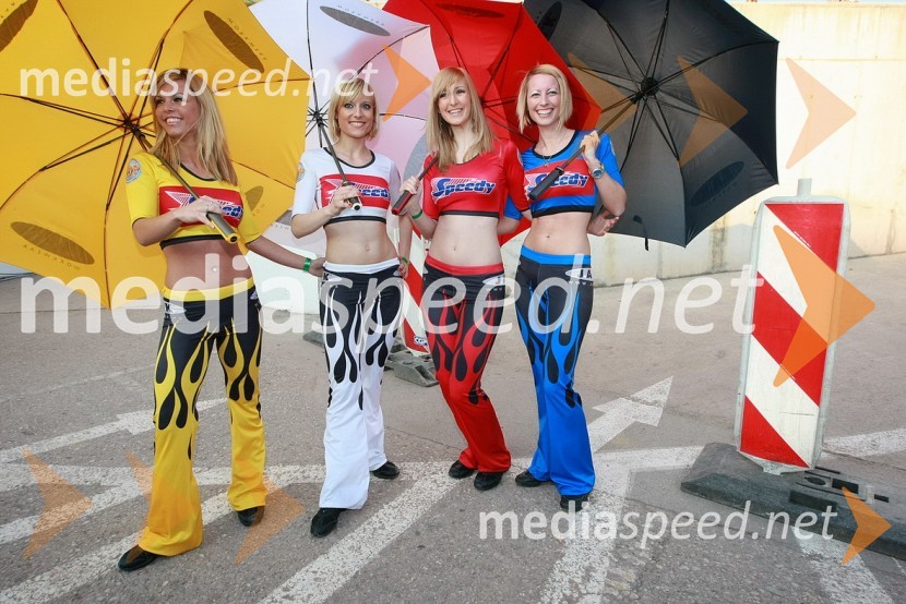Štartne dekliceSPEEDWAY GRAND PRIX, VN Slovenije 2008, dirka