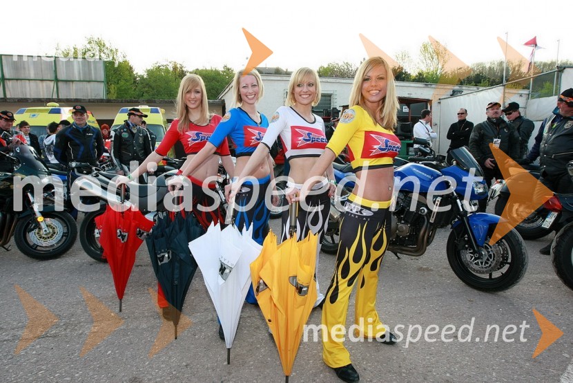 Štartne dekliceSPEEDWAY GRAND PRIX, VN Slovenije 2008, dirka