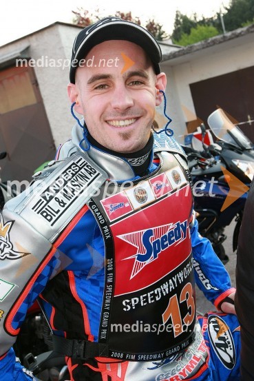Lukas Dryml, ČeškaSPEEDWAY GRAND PRIX, VN Slovenije 2008, dirka
