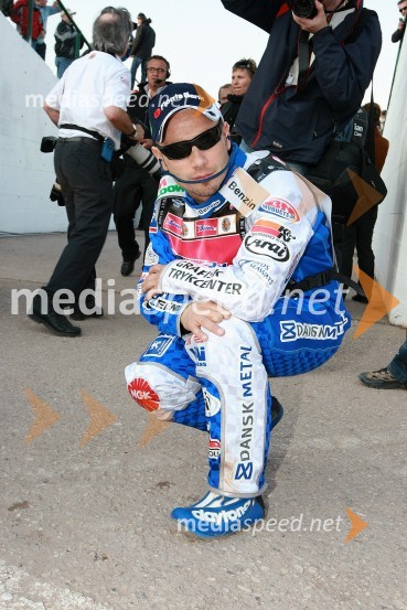 Nicki Pedersen, DanskaSPEEDWAY GRAND PRIX, VN Slovenije 2008, dirka