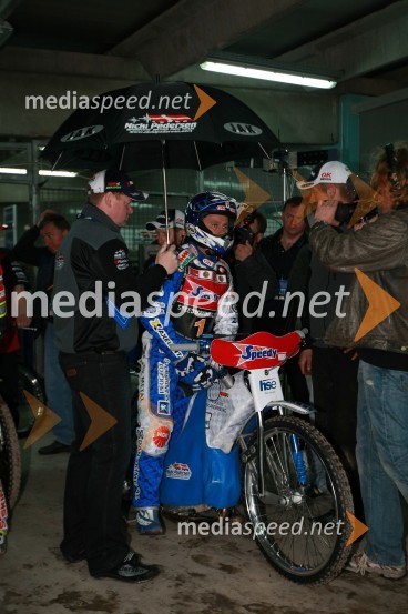 Nicki Pedersen, DanskaSPEEDWAY GRAND PRIX, VN Slovenije 2008, trening
