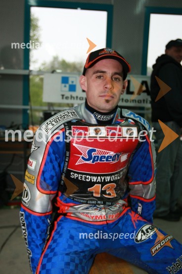 Lukas Dryml, ČeškaSPEEDWAY GRAND PRIX, VN Slovenije 2008, trening