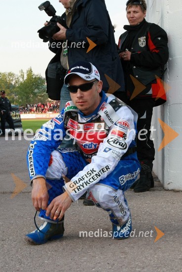 Nicki Pedersen, DanskaSPEEDWAY GRAND PRIX, VN Slovenije 2008, dirka