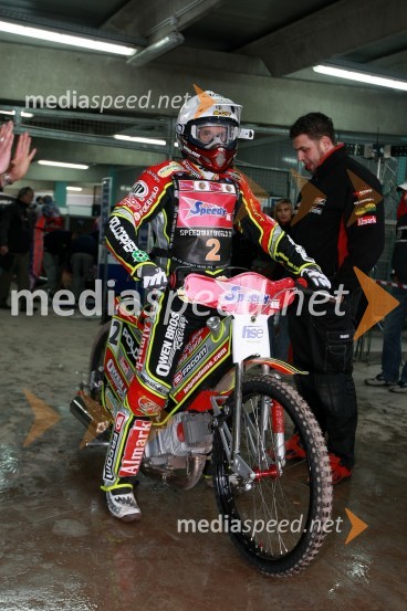 Leigh Adams, AvstralijaSPEEDWAY GRAND PRIX, VN Slovenije 2008, trening