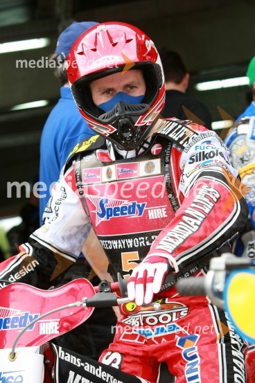 Hans Andersen, DanskaSPEEDWAY GRAND PRIX, VN Slovenije 2008, trening