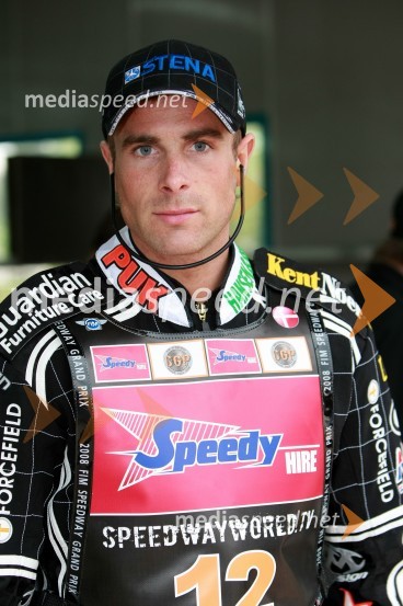 Niels Kristian Iversen, DanskaSPEEDWAY GRAND PRIX, VN Slovenije 2008, trening