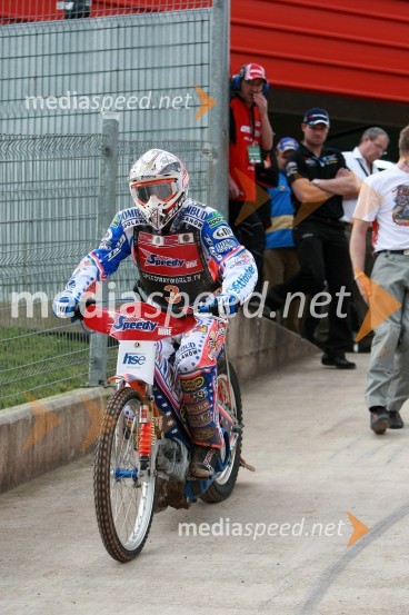 Jason Crump, AvstralijaSPEEDWAY GRAND PRIX, VN Slovenije 2008, trening