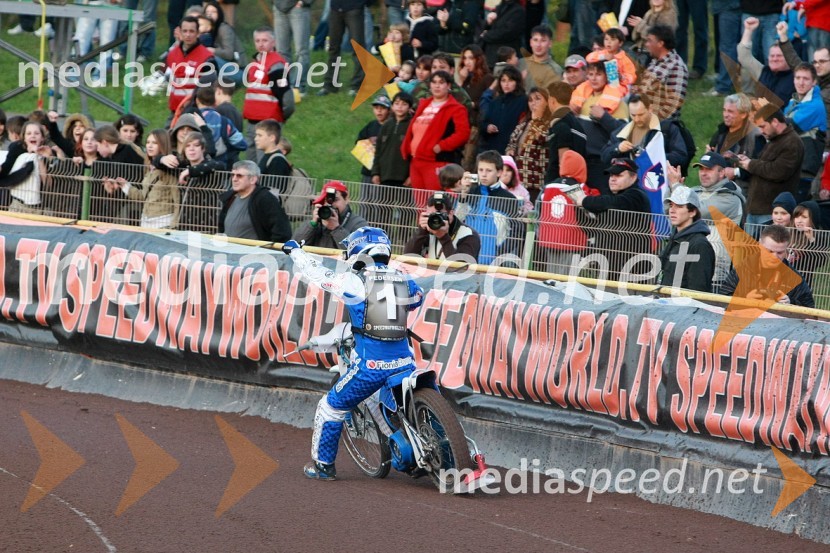 Nicki Pedersen, DanskaSPEEDWAY GRAND PRIX, VN Slovenije 2008, dirka