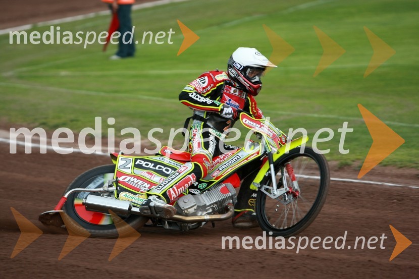 Leigh Adams, AvstralijaSPEEDWAY GRAND PRIX, VN Slovenije 2008, trening