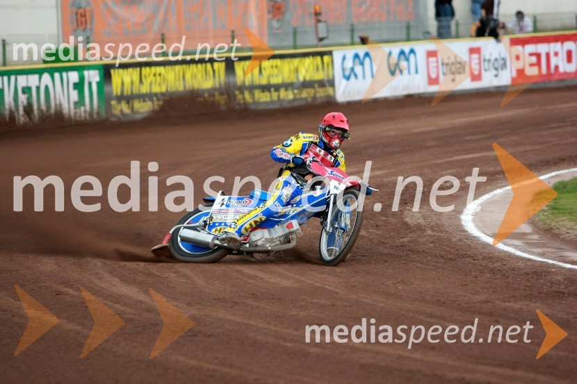 Tomasz Gollob, PoljskaSPEEDWAY GRAND PRIX, VN Slovenije 2008, trening
