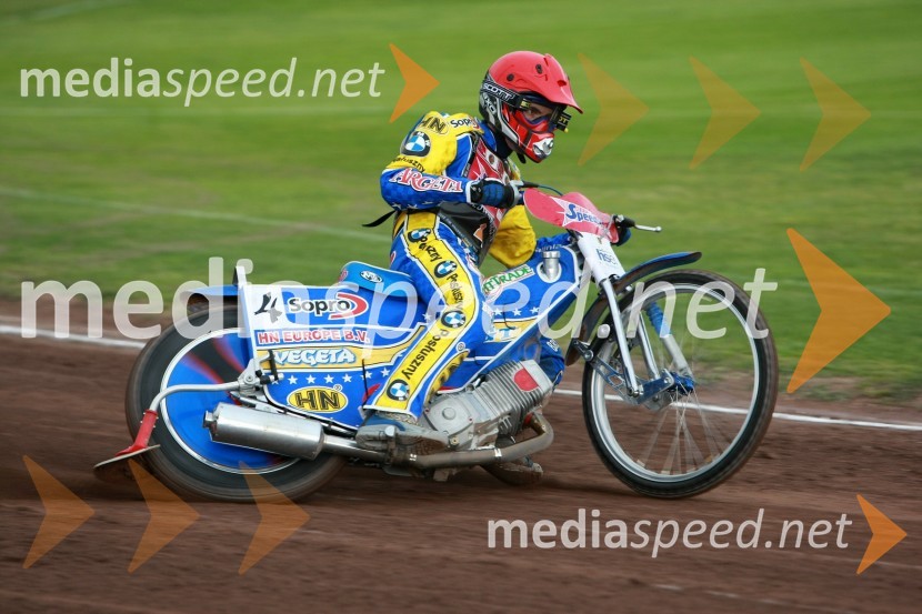 Tomasz Gollob, PoljskaSPEEDWAY GRAND PRIX, VN Slovenije 2008, trening