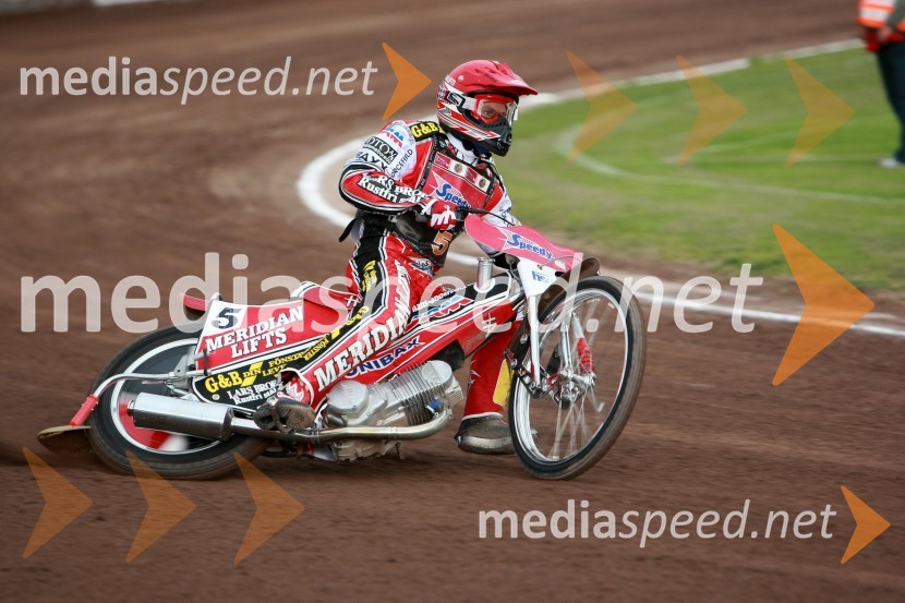Hans Andersen, DanskaSPEEDWAY GRAND PRIX, VN Slovenije 2008, trening