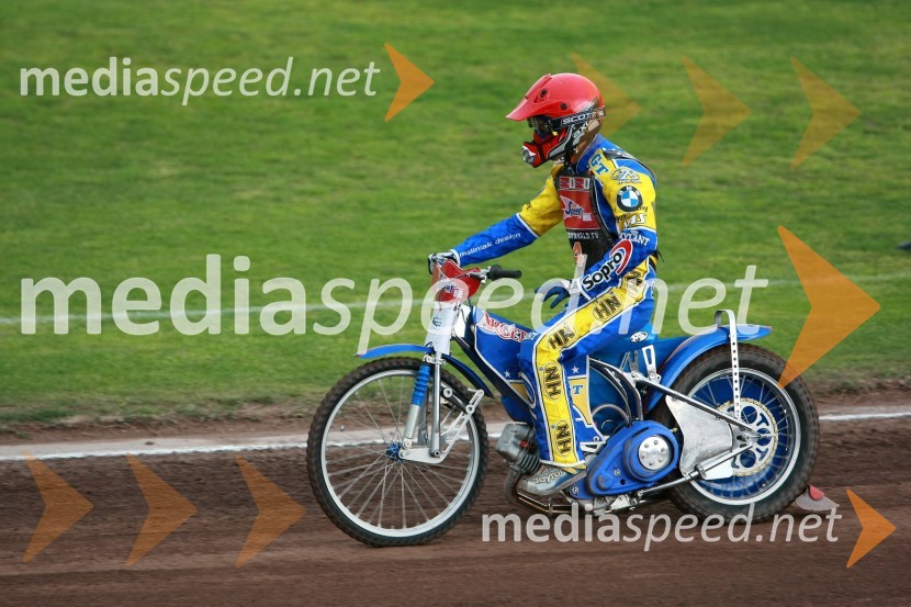 Tomasz Gollob, PoljskaSPEEDWAY GRAND PRIX, VN Slovenije 2008, trening