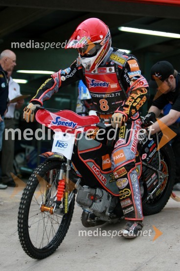 Greg Hancock, ZDASPEEDWAY GRAND PRIX, VN Slovenije 2008, trening