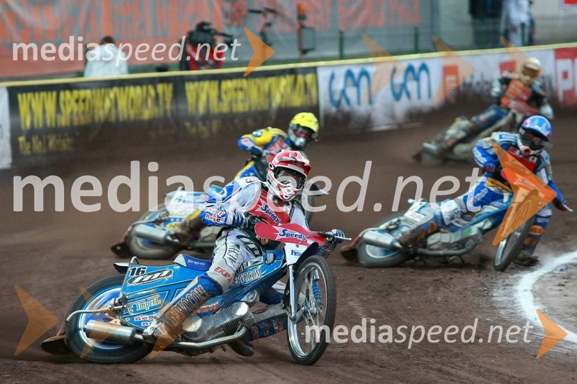 Matej Žagar (AMTK Ljubljana), SlovenijaSPEEDWAY GRAND PRIX, VN Slovenije 2008, dirka