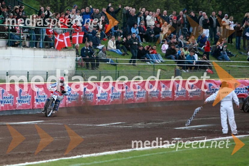 Matej Žagar (AMTK Ljubljana), SlovenijaSPEEDWAY GRAND PRIX, VN Slovenije 2008, dirka
