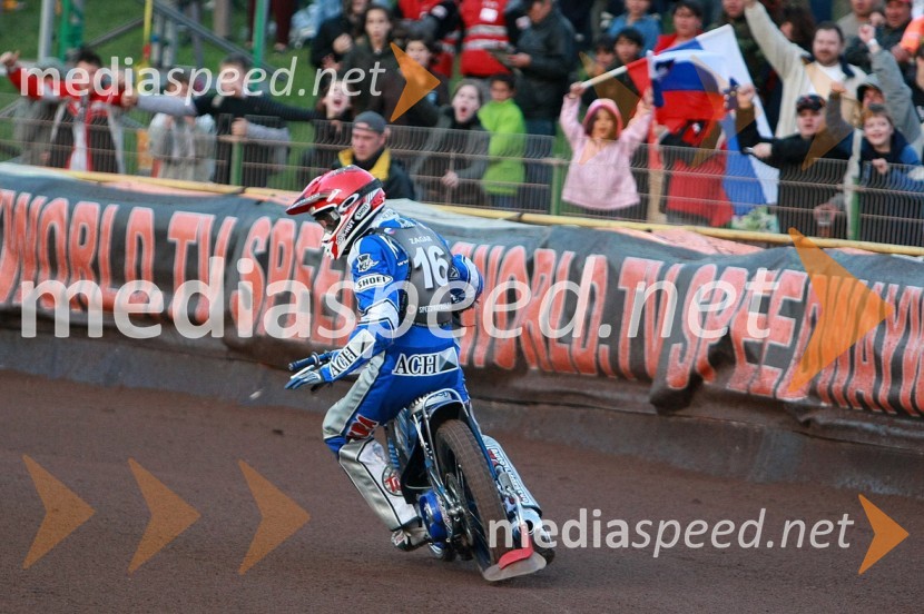 Matej Žagar (AMTK Ljubljana), SlovenijaSPEEDWAY GRAND PRIX, VN Slovenije 2008, dirka