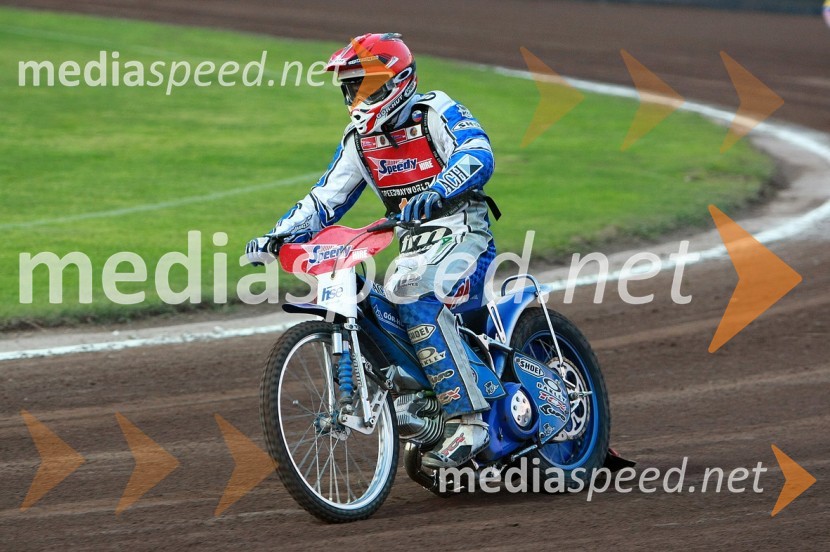 Matej Žagar (AMTK Ljubljana), SlovenijaSPEEDWAY GRAND PRIX, VN Slovenije 2008, dirka