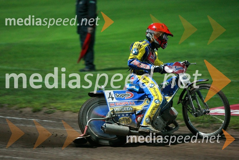 Tomasz Gollob, PoljskaSPEEDWAY GRAND PRIX, VN Slovenije 2008, dirka