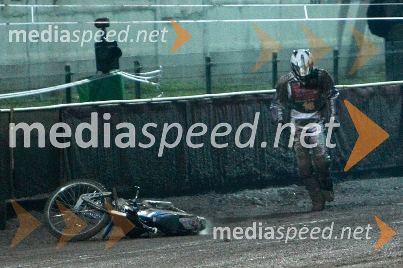 Matej Žagar (AMTK Ljubljana), SlovenijaSPEEDWAY GRAND PRIX, VN Slovenije 2008, dirka
