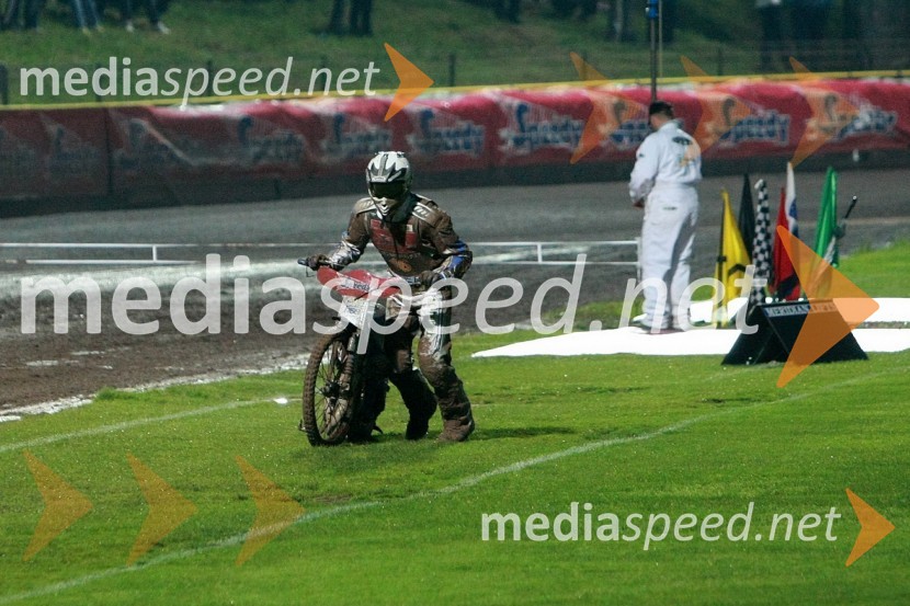 Matej Žagar (AMTK Ljubljana), SlovenijaSPEEDWAY GRAND PRIX, VN Slovenije 2008, dirka