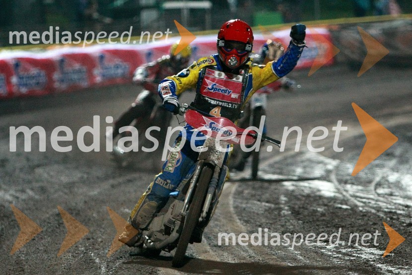 Tomasz Gollob, PoljskaSPEEDWAY GRAND PRIX, VN Slovenije 2008, dirka