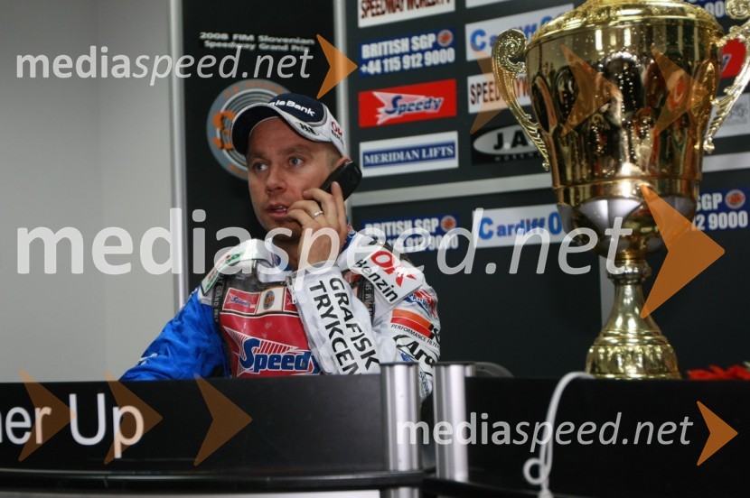 Nicki Pedersen, DanskaSPEEDWAY GRAND PRIX, VN Slovenije 2008, dirka