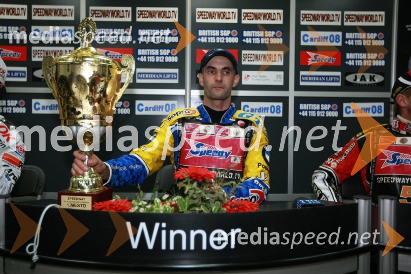 Tomasz Gollob, PoljskaSPEEDWAY GRAND PRIX, VN Slovenije 2008, dirka