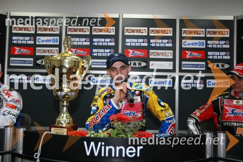 Tomasz Gollob, PoljskaSPEEDWAY GRAND PRIX, VN Slovenije 2008, dirka