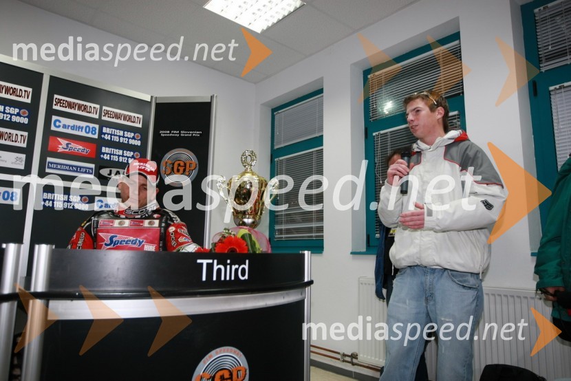 Hans Andersen, DanskaSPEEDWAY GRAND PRIX, VN Slovenije 2008, dirka