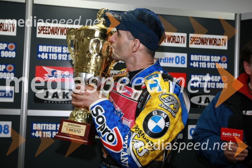 Tomasz Gollob, PoljskaSPEEDWAY GRAND PRIX, VN Slovenije 2008, dirka