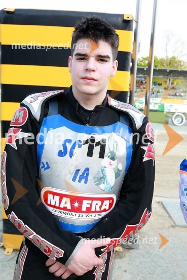 Tamas Szilagyi, MadžarskaSPEEDWAY, DP mladincev 2008 1. dirka
