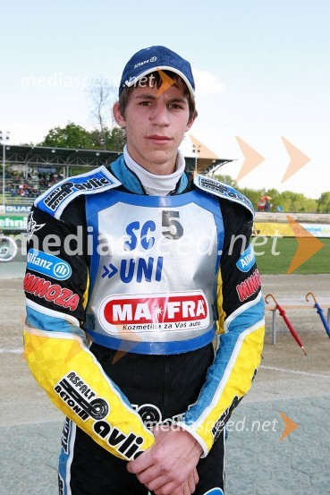 Renato Cvetko, SK Unia GoričanSPEEDWAY, DP mladincev 2008 1. dirka