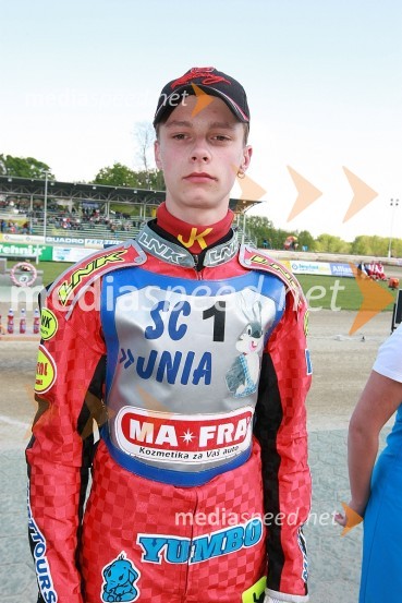 Aleksander Čonda, AMD Krško
SPEEDWAY, DP mladincev 2008 1. dirka