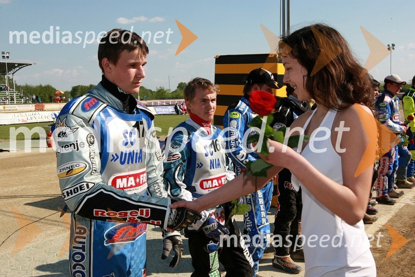 Ladislav Vida, ST Lendava
 
SPEEDWAY, DP mladincev 2008 1. dirka