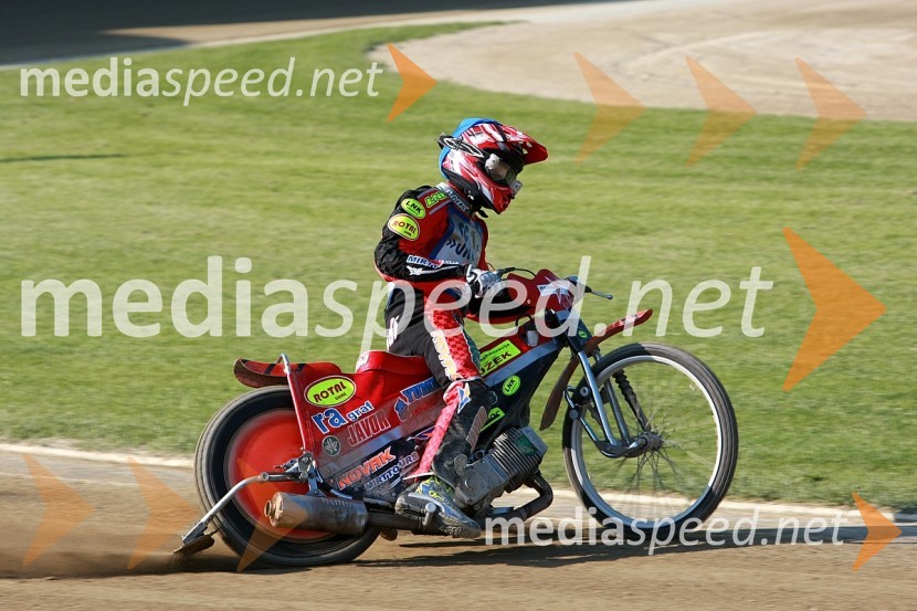 Aleksander Čonda, AMD Krško
SPEEDWAY, DP mladincev 2008 1. dirka