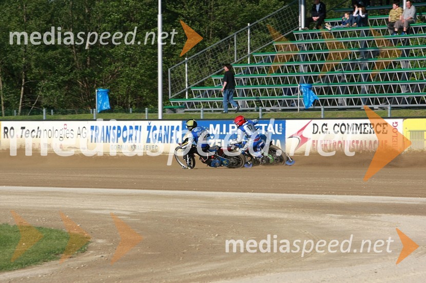 Dalibor Bot, ST Lendava in Ladislav Vida, ST Lendava
 
SPEEDWAY, DP mladincev 2008 1. dirka