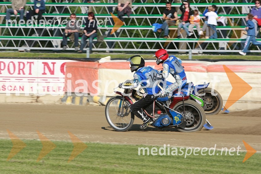 Dalibor Bot, ST Lendava in Ladislav Vida, ST LendavaSPEEDWAY, DP mladincev 2008 1. dirka