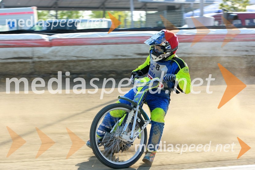 Aljoša Remih, AMD Krško
SPEEDWAY, DP mladincev 2008 1. dirka