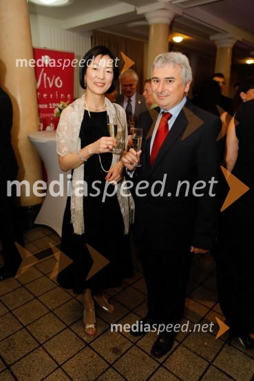  Takako  Kimura, SILA IWCL;  Aleš Ude, znanstvenikSILA Gala ples