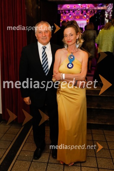  Dare Stojan, član Evropskaga Ekonomsko Socialnega odbora;   Nora de Saint Picman, akademska slikarka in intermedijska umetnicaSILA Gala ples