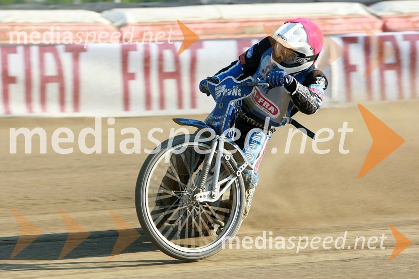 Nikola Pigac, SK Unia Goričan
SPEEDWAY, DP mladincev 2008 1. dirka