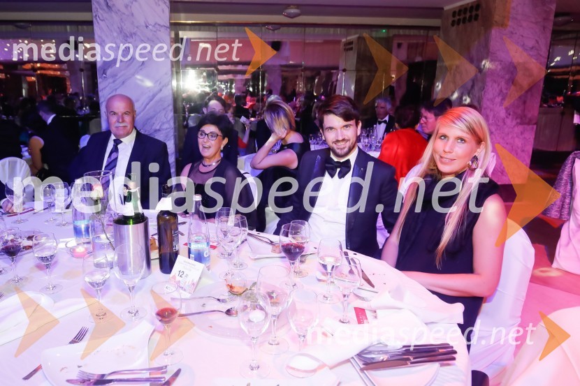  Milan Neffat;  Branka Neffat, častna predsednica, Pravniško društvo Ljubljana;  David  Lukanović, zdravnik;  Eva Remec, arhitektkaSILA Gala ples