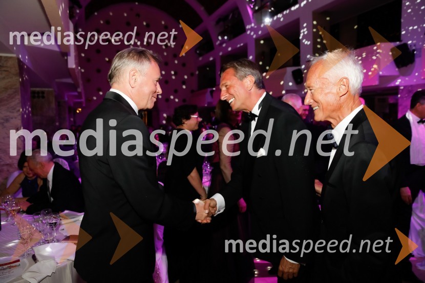  ... ;  Borut Pahor, predsednik Republike Slovenije;  Janez  Pergar, prokurist NP ConsultingSILA Gala ples