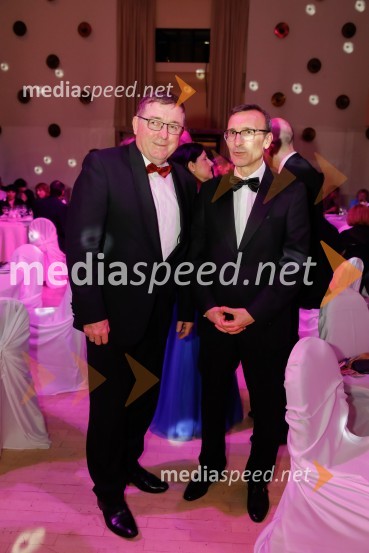 dr. Andrej Fištravec, župan, Mestna občina Maribor;  Paolo Trichilo, italijanski veleposlanik SILA Gala ples