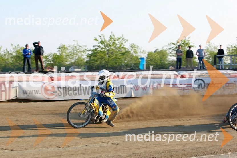 Krešo Petković, SK Prelog
SPEEDWAY, DP mladincev 2008 1. dirka