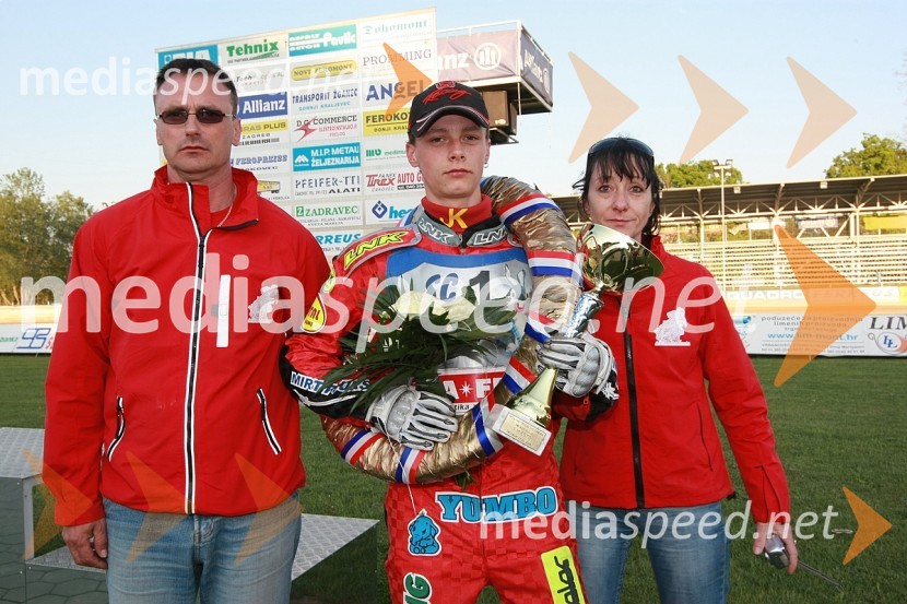 ..., Aleksander Čonda, AMD Krško in ...SPEEDWAY, DP mladincev 2008 1. dirka